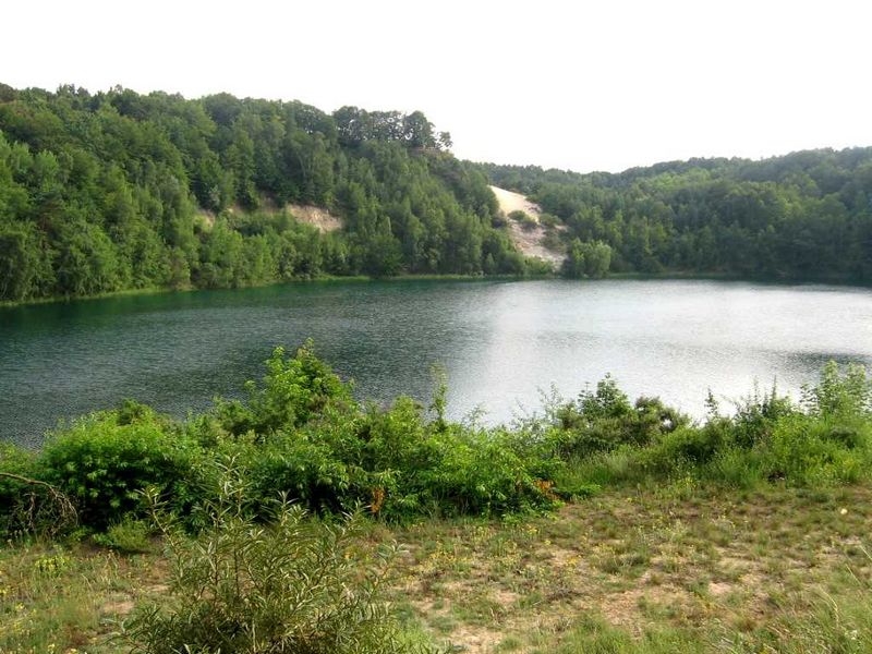 Jezioro Turkusowe na trasie do Wolina