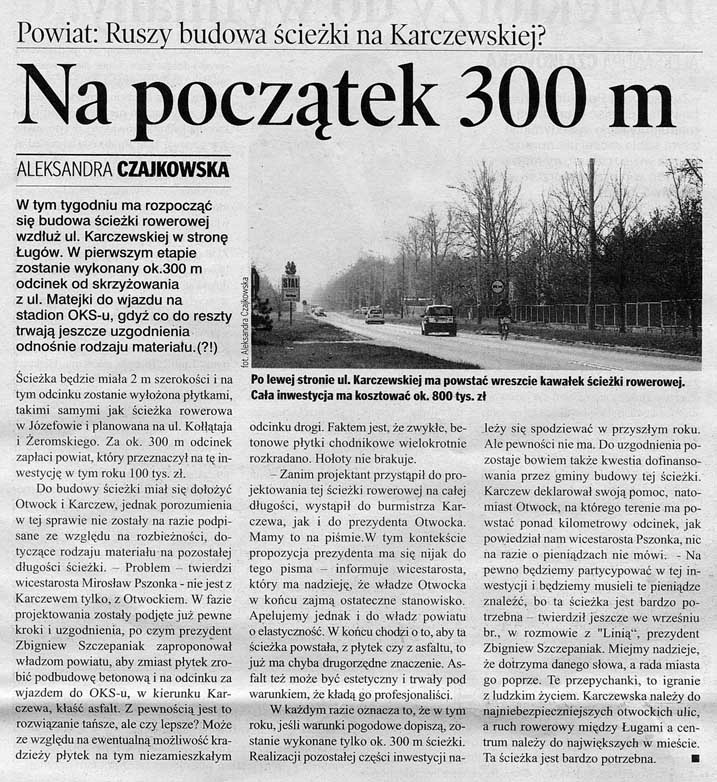 Lina Otwocka 23 listopad 2007